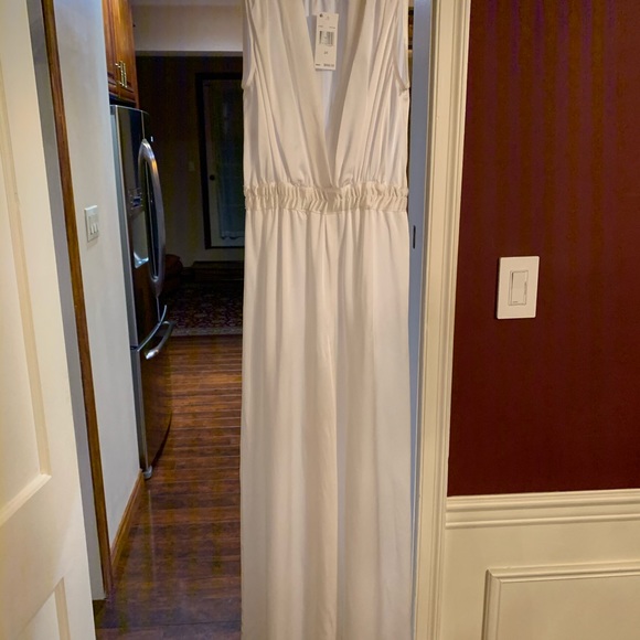 Carolina Ritzler Satin Jumpsuit - Picture 4 of 5